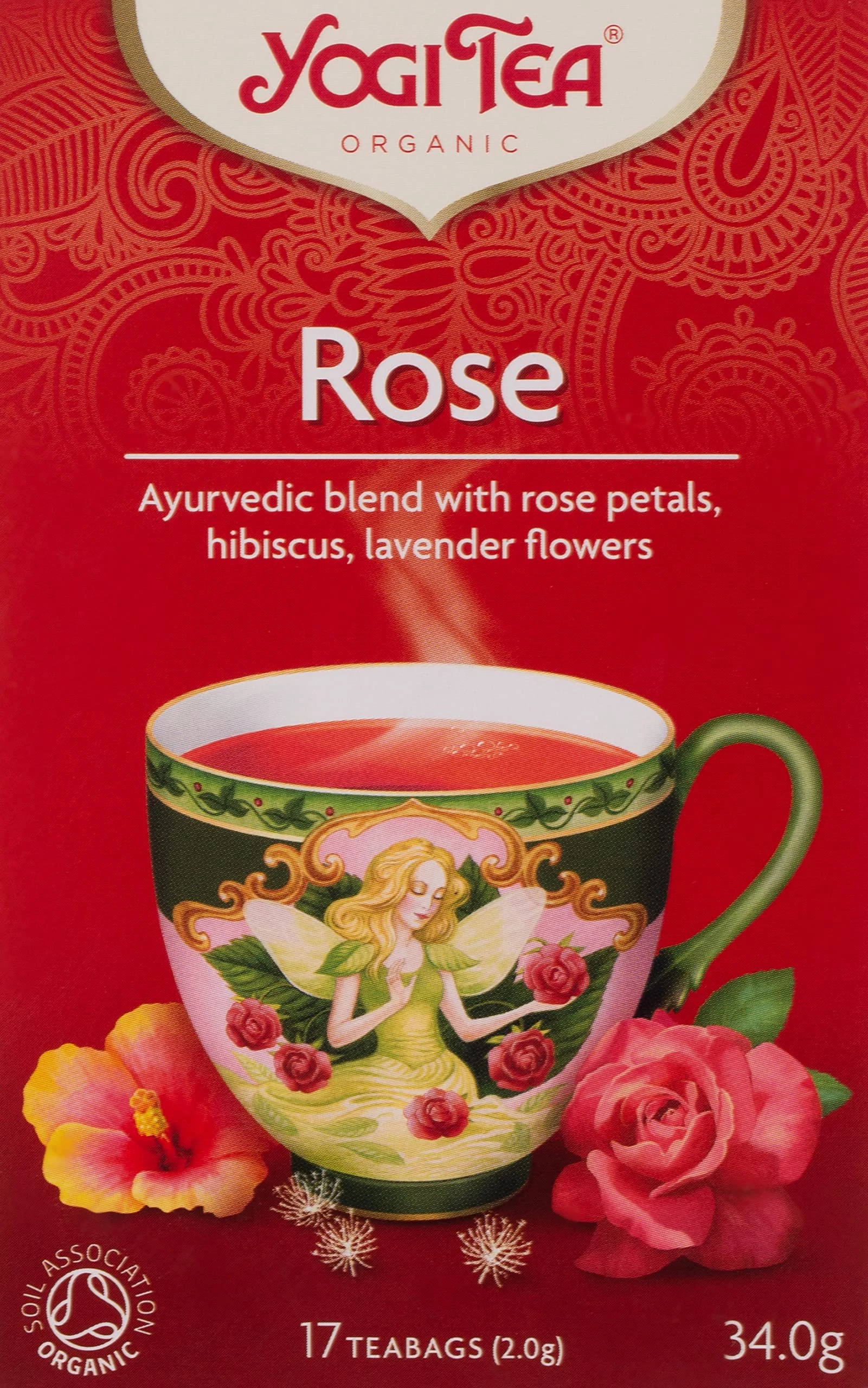 Yogi Rózsa tea - filteres (17 db)