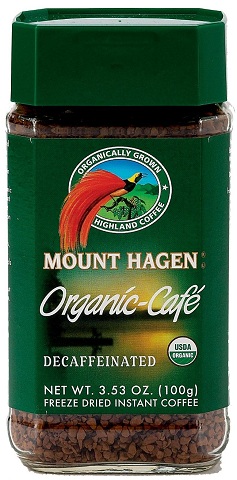 Bio kávé instant, Mount Hagen (koffeinmentes)