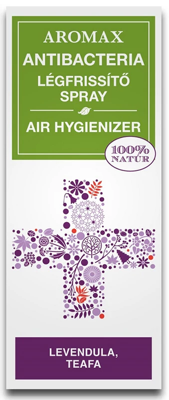 Légfrissítő spray Aromax (levendula-teafa)