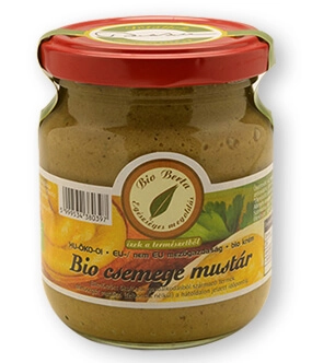 Mustár csemege bio, Bio Berta