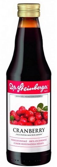 Dr. Steinberger gyümölcslé (tőzegáfonya)