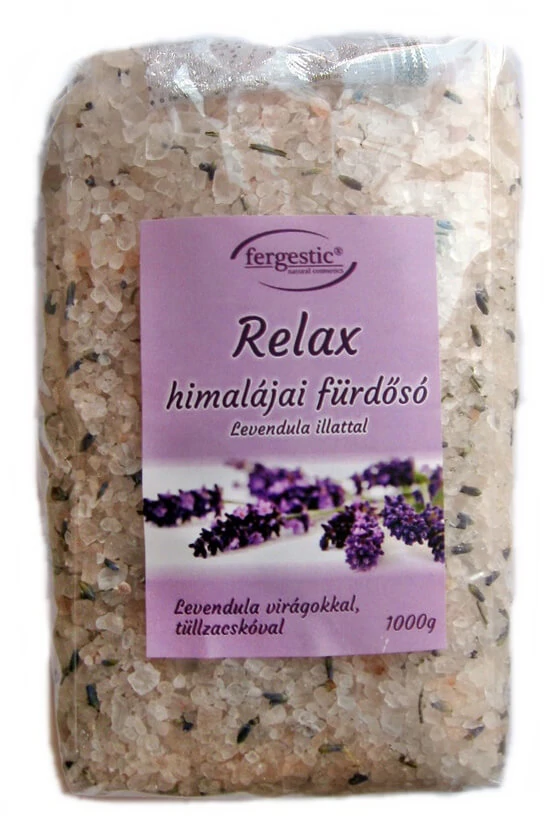 Himalája fürdősó aromaterápiás (levendula)