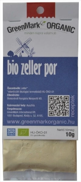 Fűszer bio, GreenMark (Zeller por)