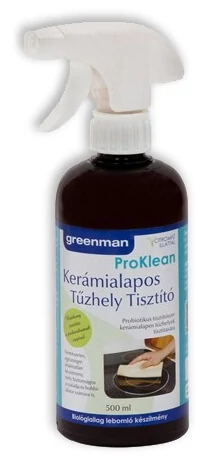 Kerámialapos tűzhely tisztító, Greenman