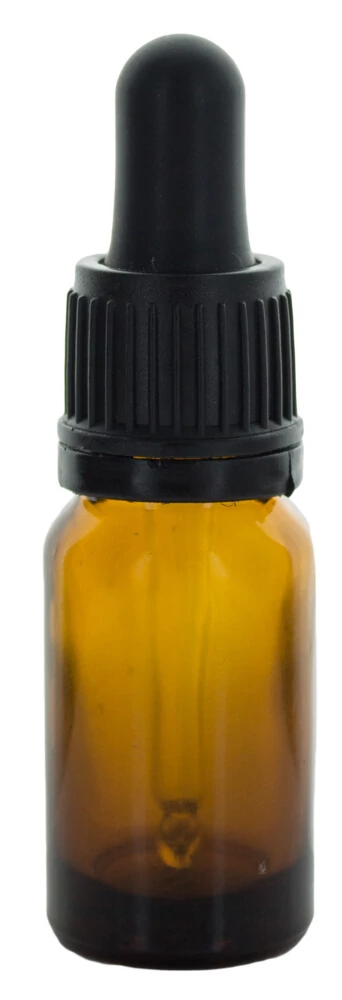 Gyógyszertári üveg pipettával (10ml)