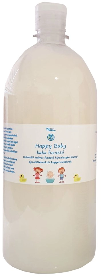 Happy Baby hidratáló babafürdető utántöltő 1l, EcoZ