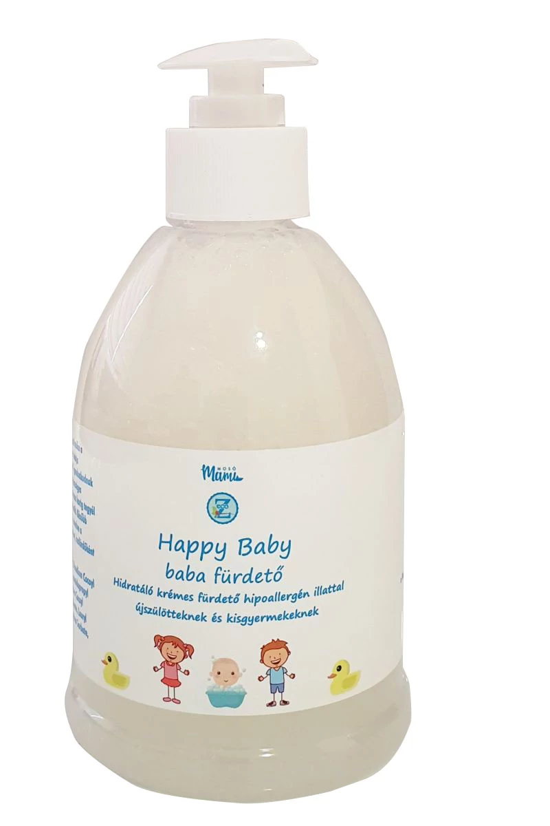 Happy Baby hidratáló babafürdető 300ml, EcoZ