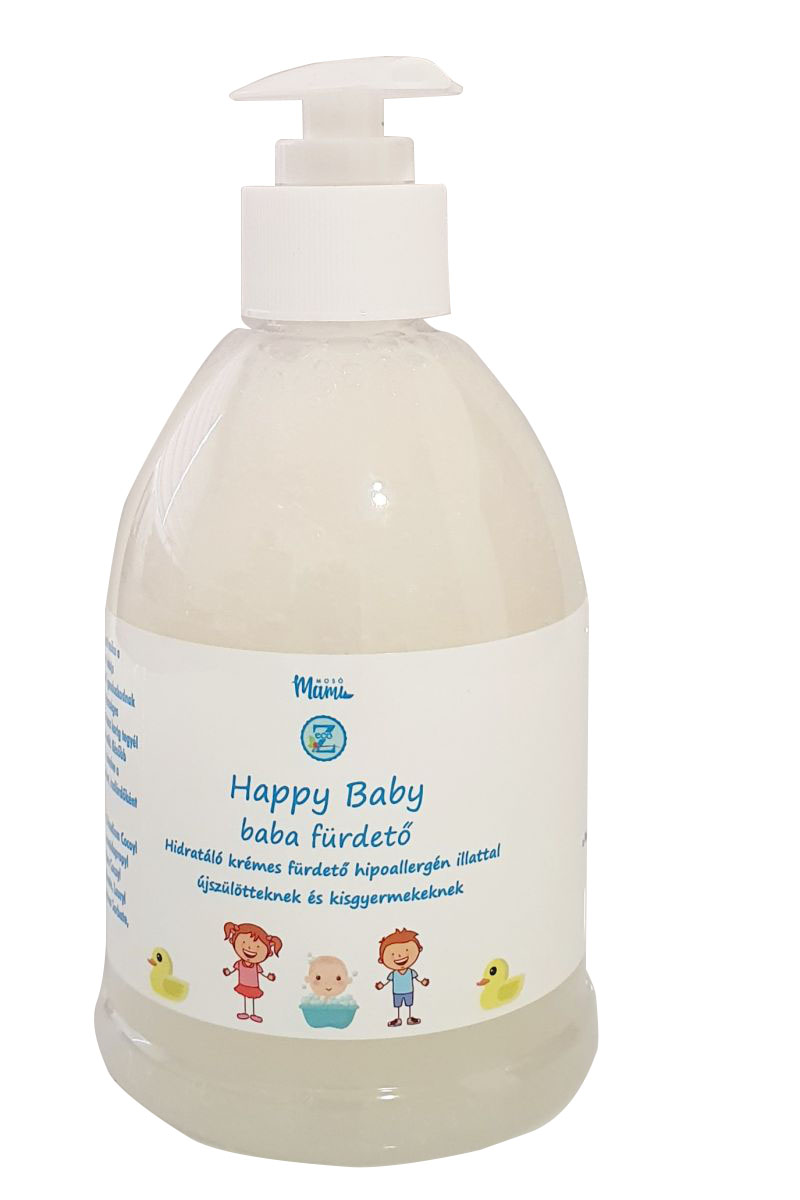 Happy Baby hidratáló babafürdető 300ml, EcoZ
