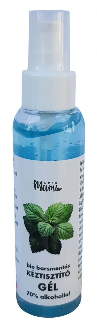 Kéztisztító gél bio borsmentás (100ml)
