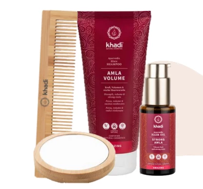 Khadi Amla Erő & Volumen szett ajándékkal 