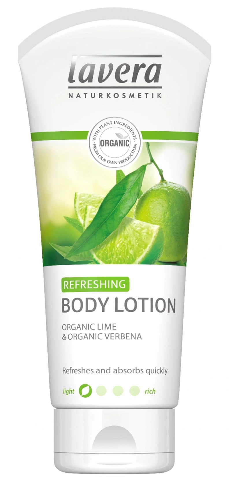 Lavera Body Spa testápoló (vasfű-lime)