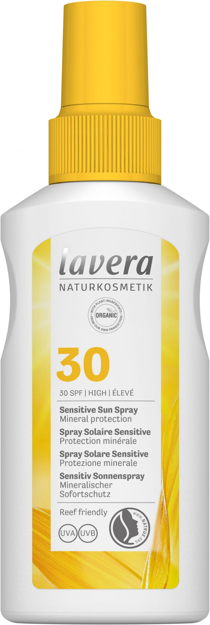 Sensitive napvédő krém SPF30, Lavera Sun