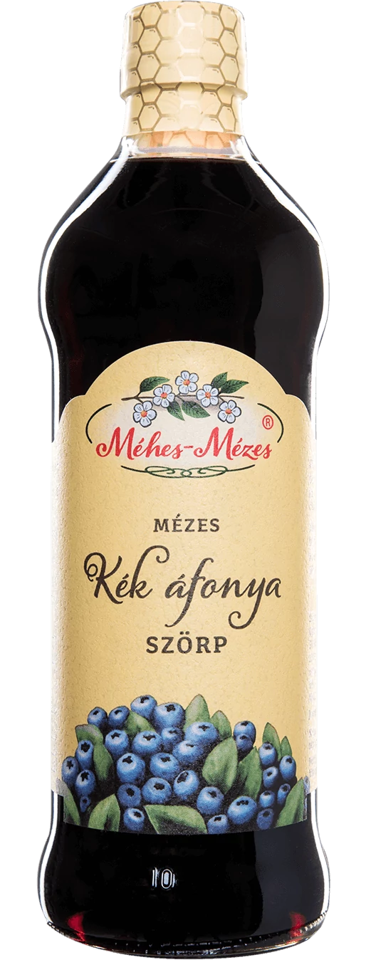 Méhes Mézes szörp, gyümölcs (kék áfonya)