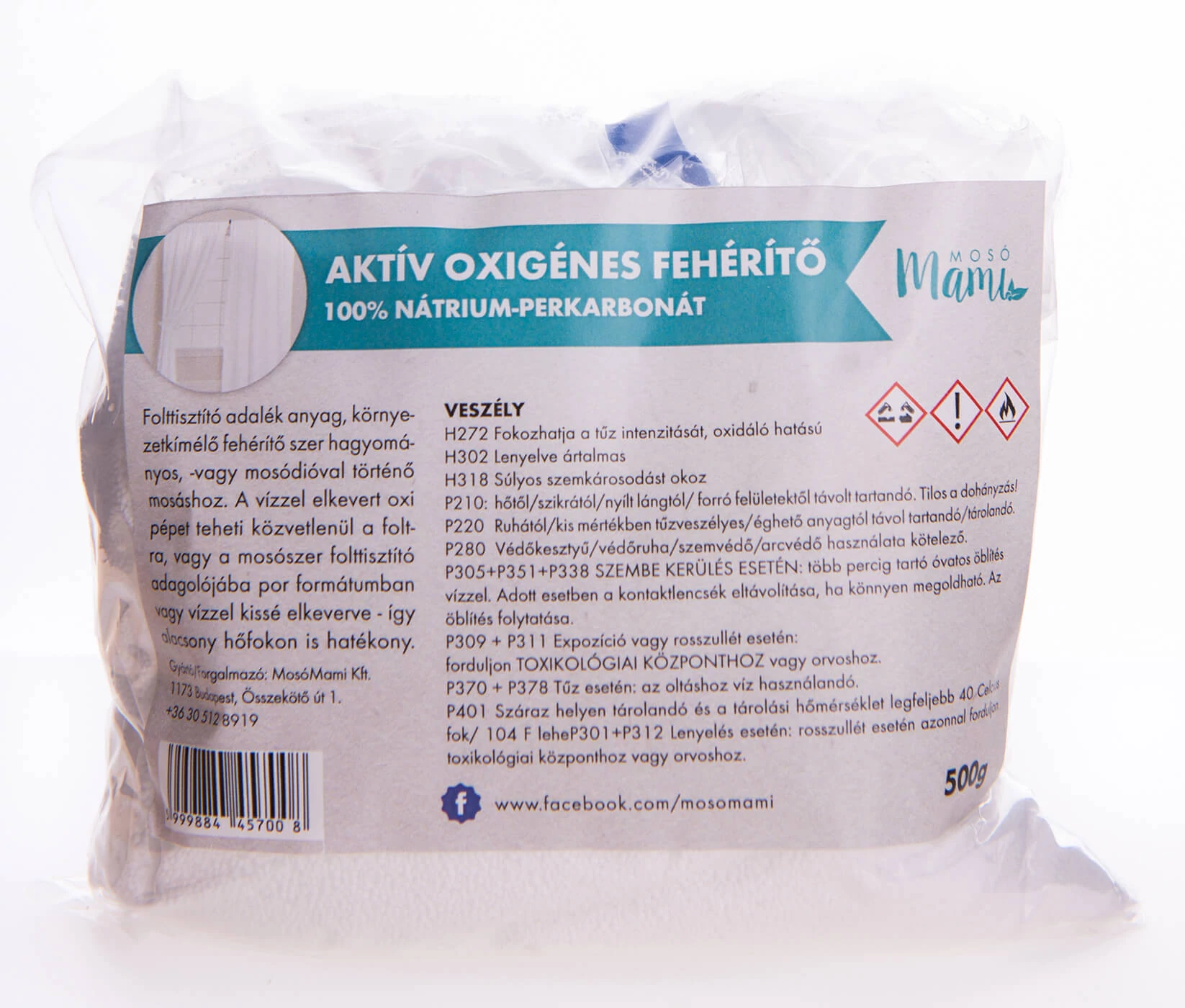 Aktív oxigénes fehérítő (500g)