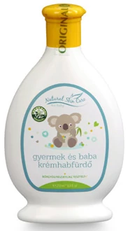 Natural Skin Care gyerek és baba krémhabfürdő