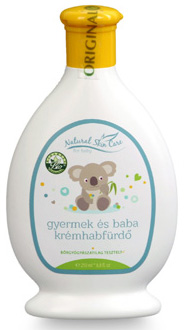 Natural Skin Care gyerek és baba krémhabfürdő
