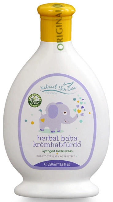 Natural Skin Care herbal baba krémhabfürdő