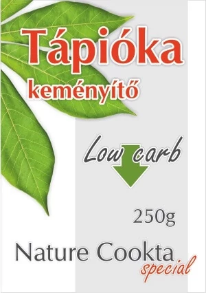 Tápióka keményítő Low Carb, Nature Cookta