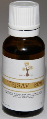 Tejsav 80%, (20ml)