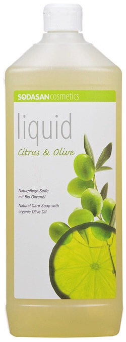 Sodasan folyékony szappan bio 1l (citrom)