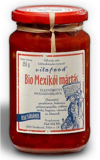 Mexikói mártás bio, Vitafood 